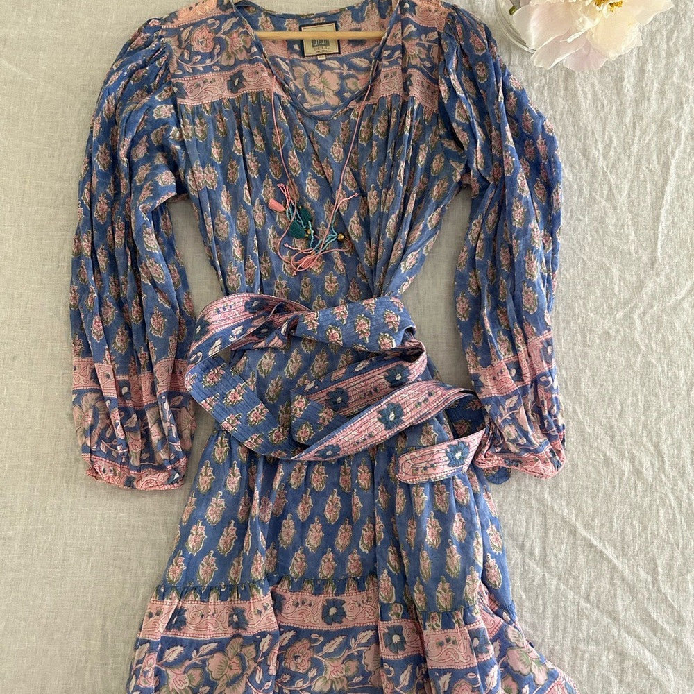 BELL BY ALICIA BELL
Purple Adele Flounce Dress